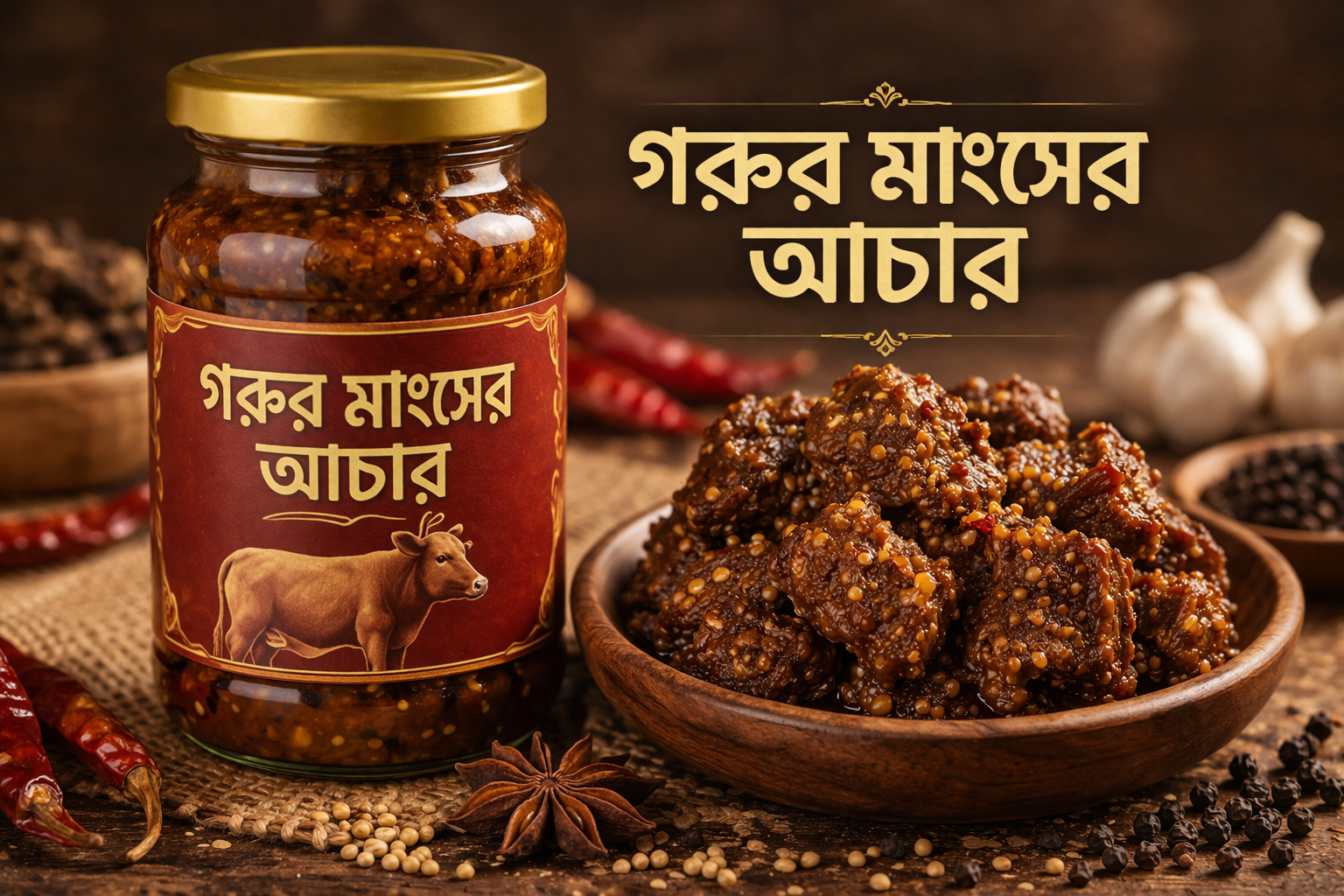 গরুর মাংসের আচার